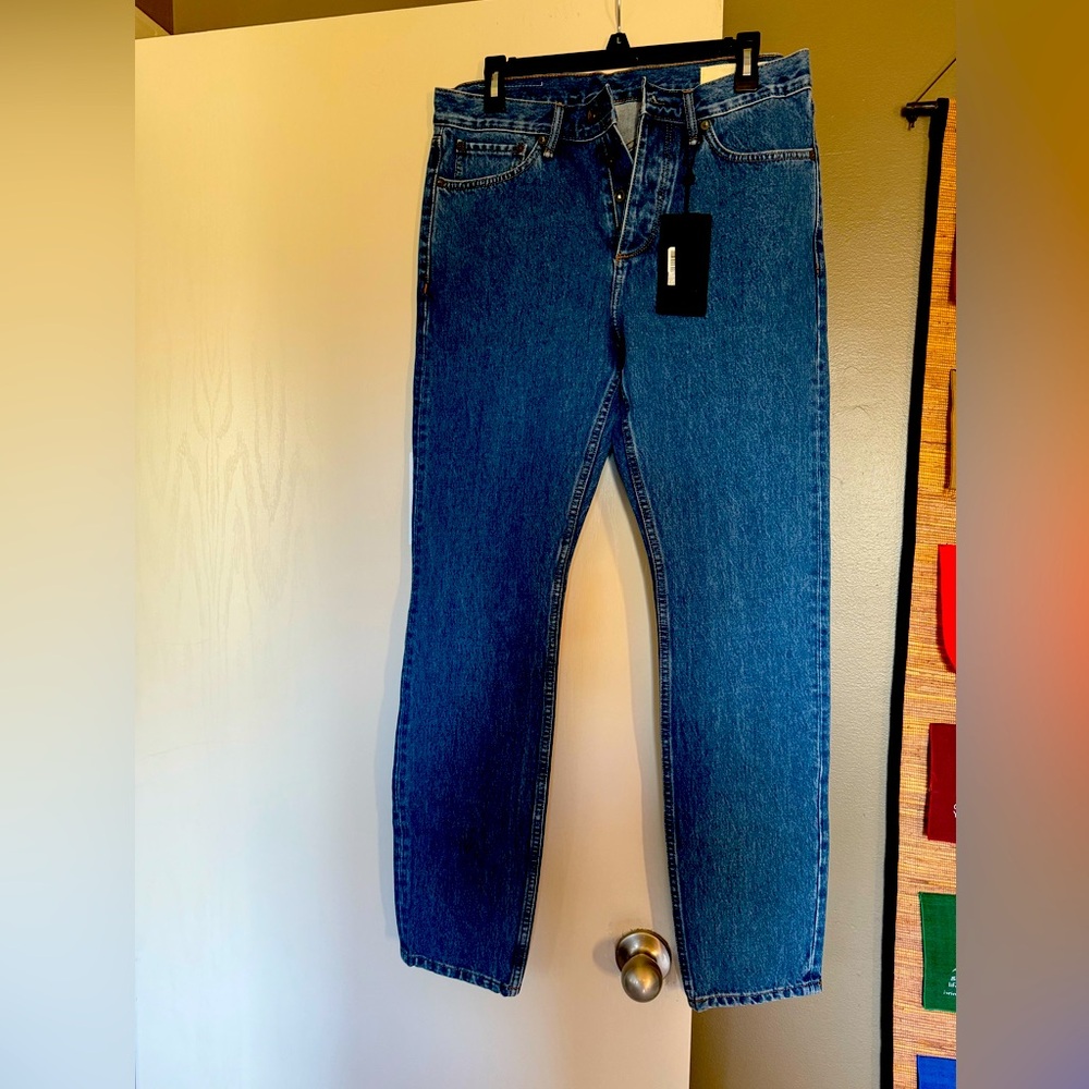 Rag and Bone indigo jeans. New with tags never worn.